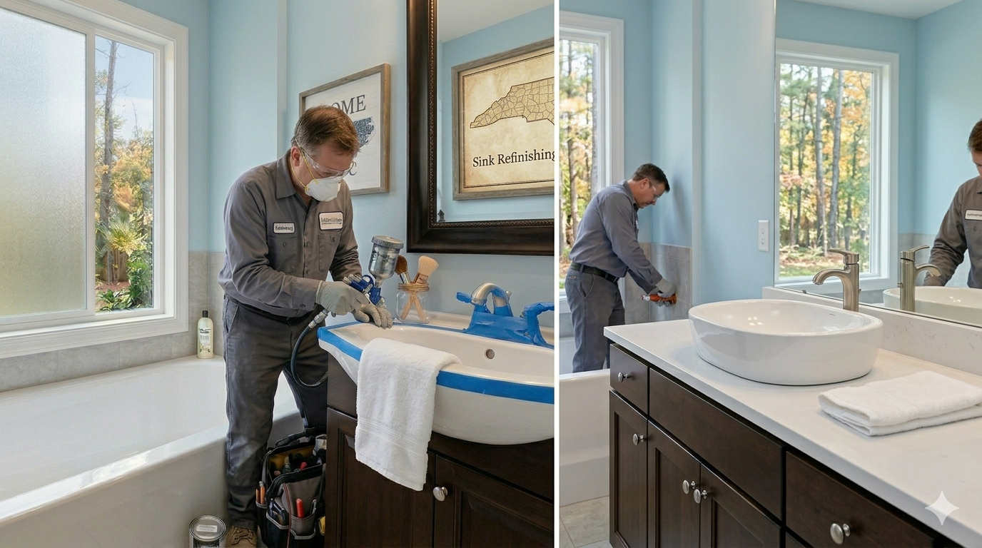 Sink Refinishing vs New Sink Installation: What Works Better for North Carolina Homeowners?
